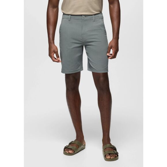 Prana Hybridizer Short Mens 38x10 Green Thyme Hike Outdoors Lightweight UPF - Picture 1 of 9